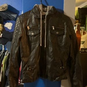 Women’s leather jacket